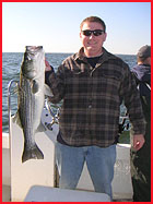 Rock Fish caught on Charter Boat