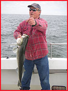 Rock Fish caught on Charter Boat