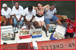 Fish caught on Charter Boat